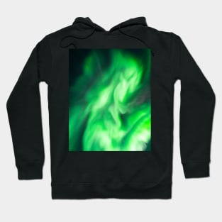 Looking Straight Up at the Aurora Borealis Hoodie